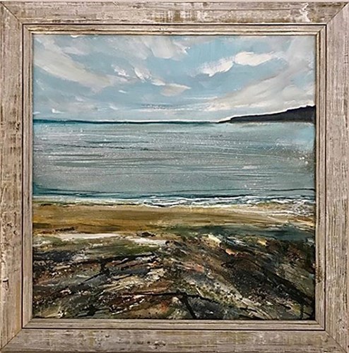 Driftwood distressed frame moulding