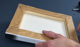 Free standing canvas
