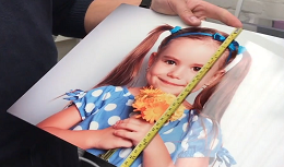 Measure printed graphic panel