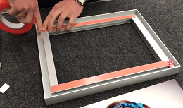 Aluminium Tray Frame Moulding